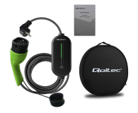 Qoltec Mobilna ładowarka EV z regulacją 2w1 Typ2 (3.5kW, 230V, 4m) - 1483417 - zdjęcie 4
